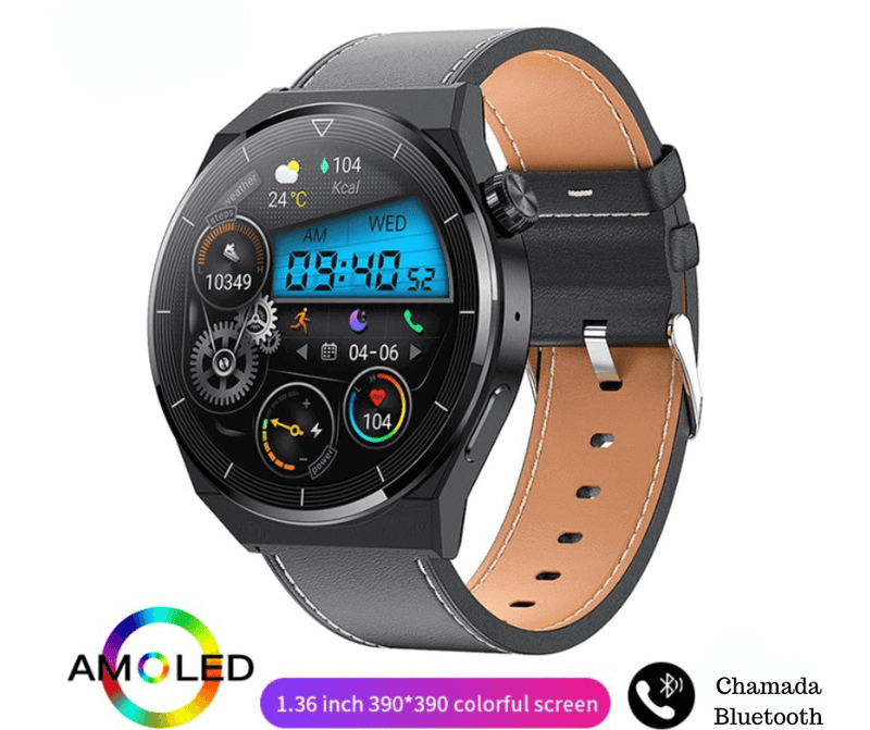 Smartwatch Quantum - Tela Amoled